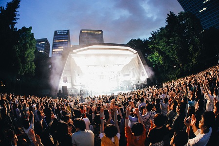 日比谷音楽祭2024の様子