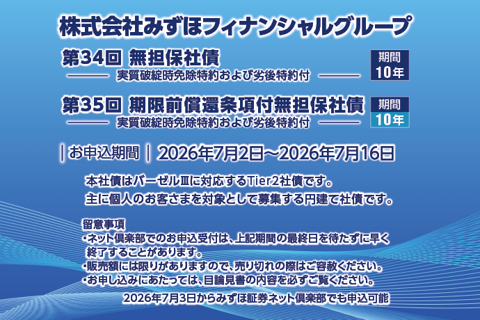 みずほ劣後債